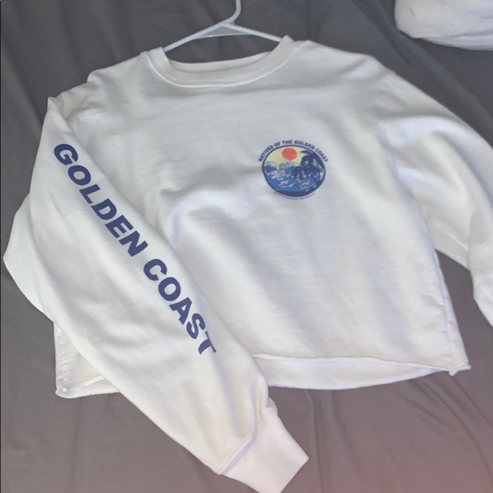 Pacsun cropped crew neck